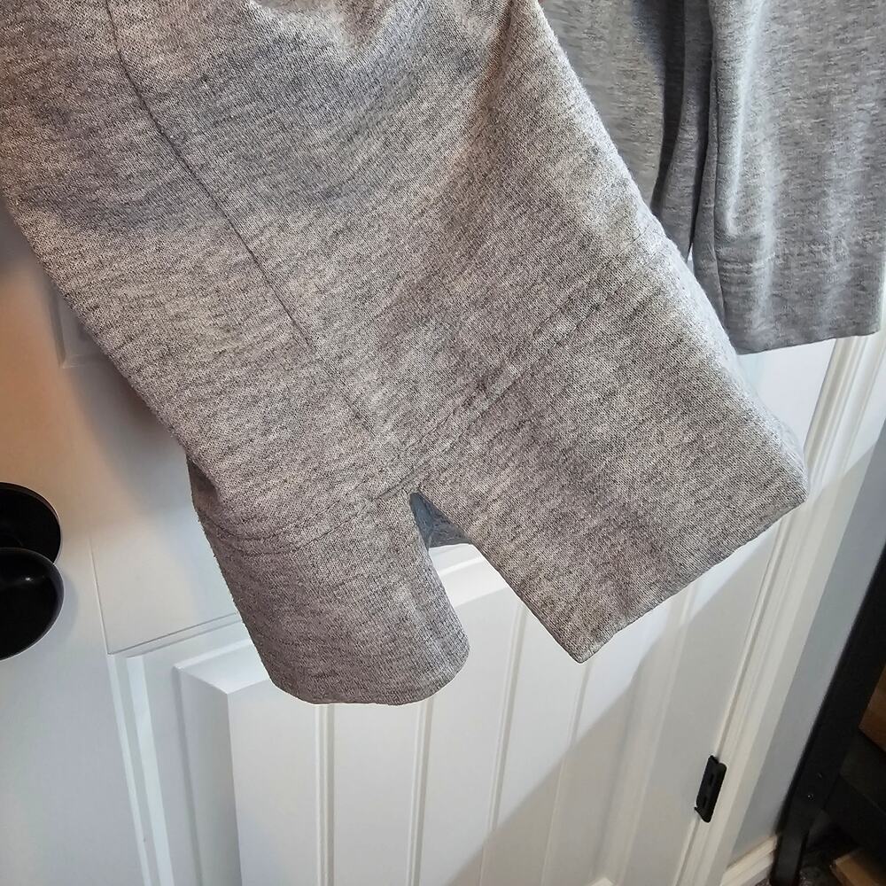 Vintage Cat Sweatshirt Women XL Gray 90s Christmas Kitten Embroidered Granny - Picture 6 of 10